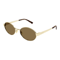 SAINT LAURENT Elegant Metal Frame Sunglasses for Women