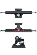 SLAPPY ST1 INVERTED CURB KILLER 8.5" MATTE BLACK SKATEBOARD TRUCKS