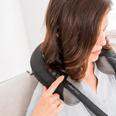 Obusforme Shiatsu & Vibration Neck Massager with Heat | Chiropractor Endorsed