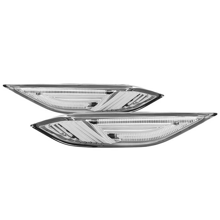 SPYDER xTune 11-14 Porsche Cayenne 958 Side Marker Lights - Chrome (SML-ON-PCAY11-LED-C) 9038716