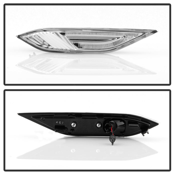 SPYDER xTune 11-14 Porsche Cayenne 958 Side Marker Lights - Chrome (SML-ON-PCAY11-LED-C) 9038716