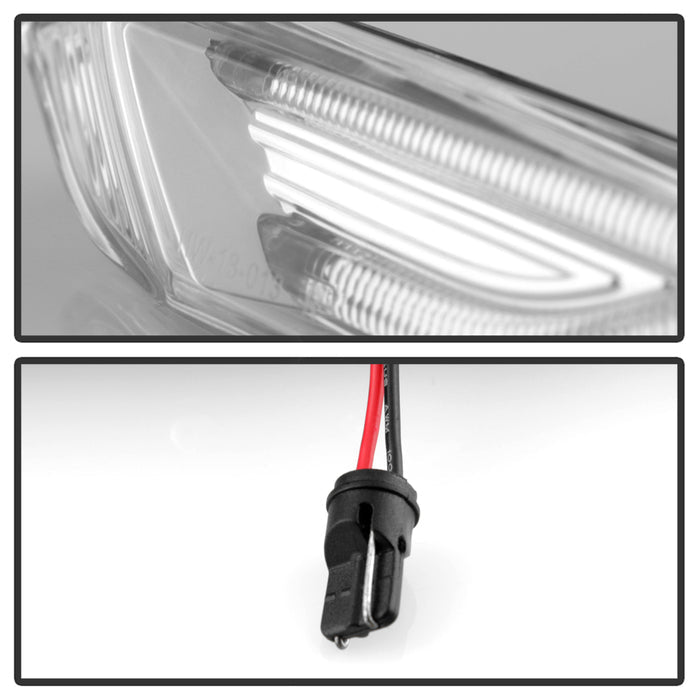 SPYDER xTune 11-14 Porsche Cayenne 958 Side Marker Lights - Chrome (SML-ON-PCAY11-LED-C) 9038716