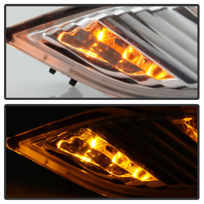SPYDER xTune 11-14 Porsche Cayenne 958 Side Marker Lights - Chrome (SML-ON-PCAY11-LED-C) 9038716