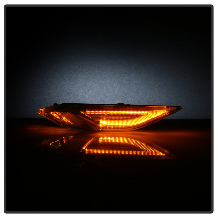 SPYDER xTune 11-14 Porsche Cayenne 958 Side Marker Lights - Chrome (SML-ON-PCAY11-LED-C) 9038716