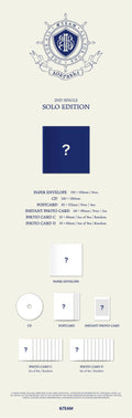 &TEAM 2nd Single Album - Aoarashi (Solo Edition 9 Set)