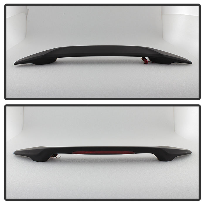 SPYDER xTune 16-18 Honda Civic 4DR OEM Spoiler w/LED Brake Light (SP-OE-HC174D) 9935855