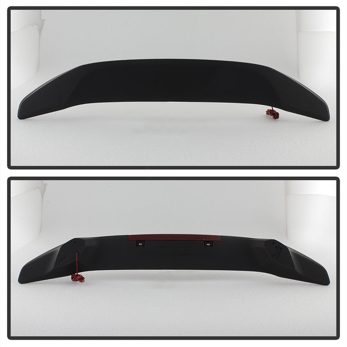 SPYDER xTune 16-18 Honda Civic 4DR OEM Spoiler w/LED Brake Light (SP-OE-HC174D) 9935855