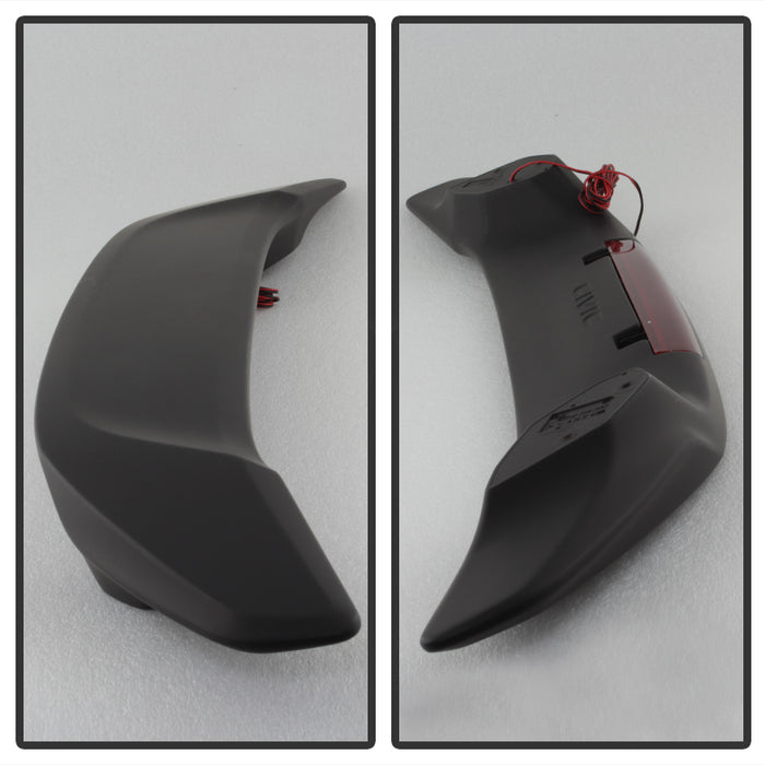 SPYDER xTune 16-18 Honda Civic 4DR OEM Spoiler w/LED Brake Light (SP-OE-HC174D) 9935855