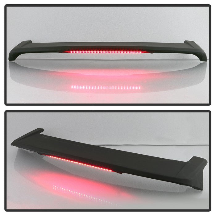 SPYDER xTune 07-11 Honda CR-V G2 OEM Spoiler w/LED Brake Light (SP-OE-HCRV07RG2) 9943690