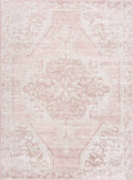 Snead Pink Floral Rug