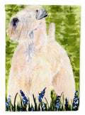 Wheaten Terrier Soft Coated Garden Flag Mailbox Decorative Yard Banner Outside Patio Artwork for Flower Beds, Garden Size, Multicolor