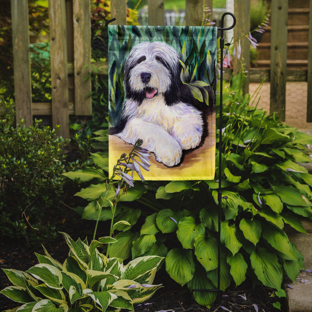 Bearded Collie Garden Flag Mailbox Decorative Yard Banner Outside Patio Artwork for Flower Beds, Garden Size, Multicolor