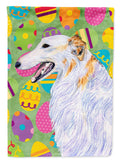 Borzoi Easter Eggtravaganza Garden Flag Mailbox Decorative Yard Banner Outside Patio Artwork for Flower Beds, Garden Size, Multicolor