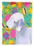 Bedlington Terrier Easter Eggtravaganza Garden Flag Mailbox Decorative Yard Banner Outside Patio Artwork for Flower Beds, Garden Size, Multicolor