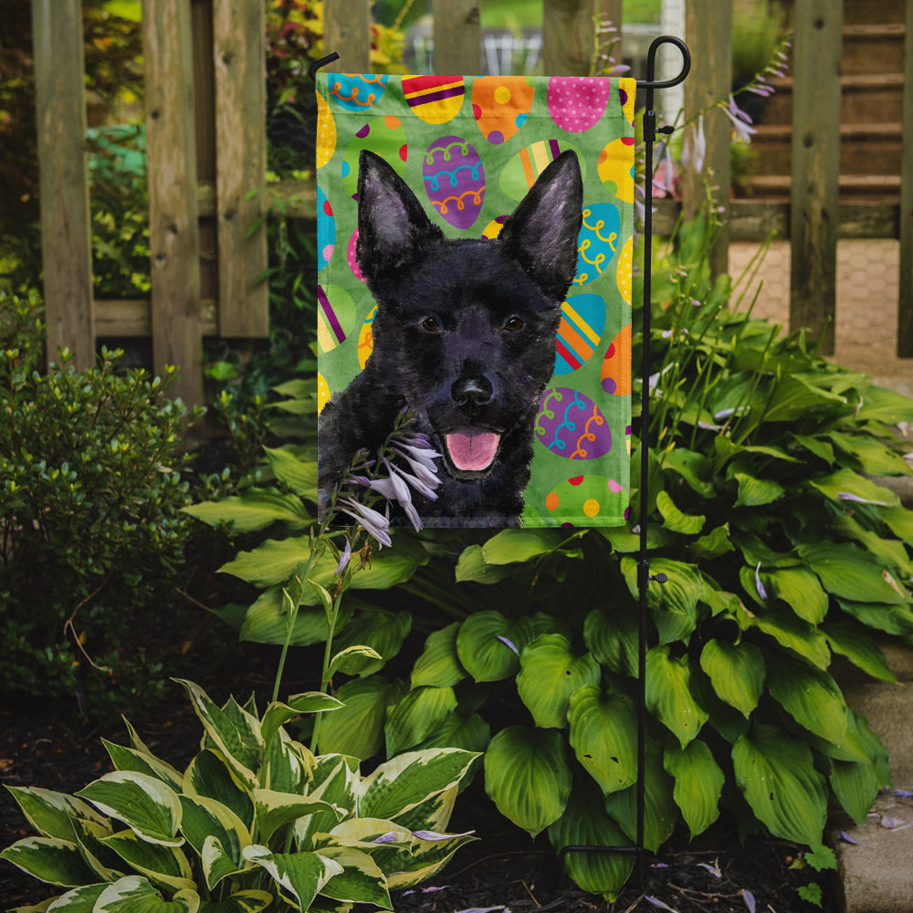 Australian Kelpie Easter Eggtravaganza Garden Flag Mailbox Decorative Yard Banner Outside Patio Artwork for Flower Beds, Garden Size, Multicolor