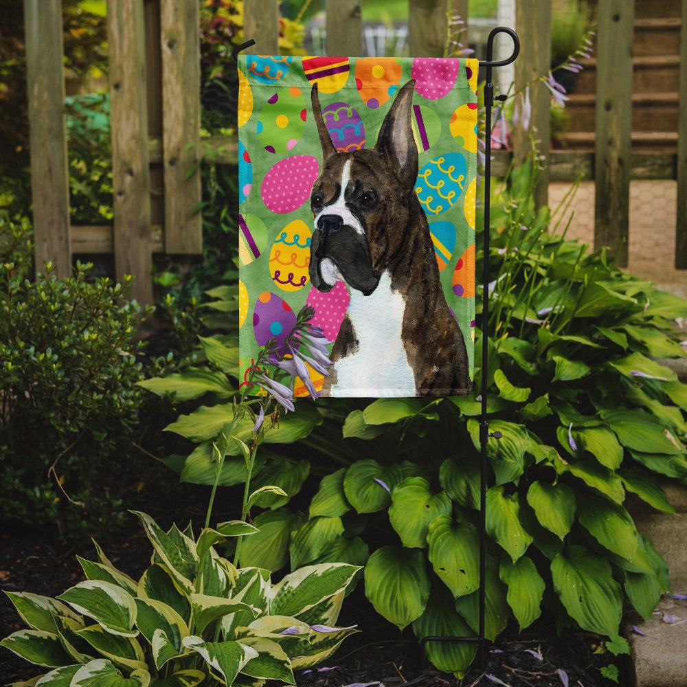 Boxer Easter Eggtravaganza Garden Flag Mailbox Decorative Yard Banner Outside Patio Artwork for Flower Beds, Garden Size, Multicolor
