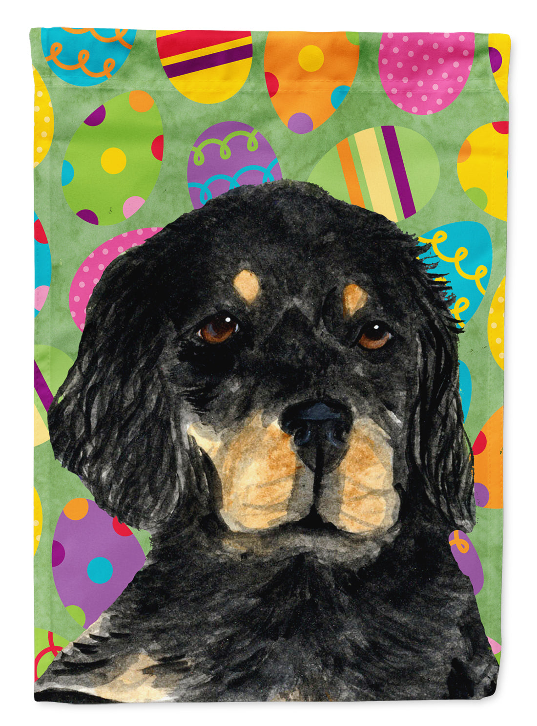 Gordon Setter Easter Eggtravaganza Garden Flag Mailbox Decorative Yard Banner Outside Patio Artwork for Flower Beds, Garden Size, Multicolor