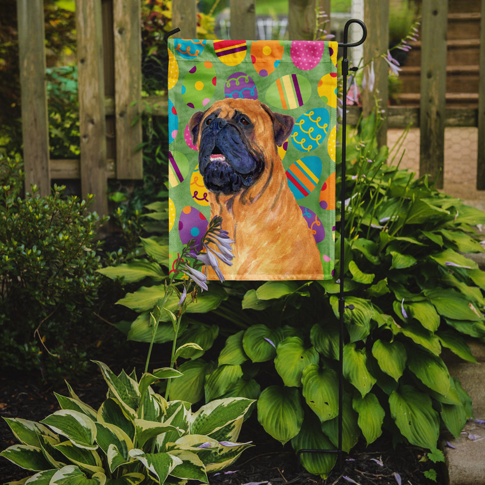 Mastiff Easter Eggtravaganza Garden Flag Mailbox Decorative Yard Banner Outside Patio Artwork for Flower Beds, Garden Size, Multicolor