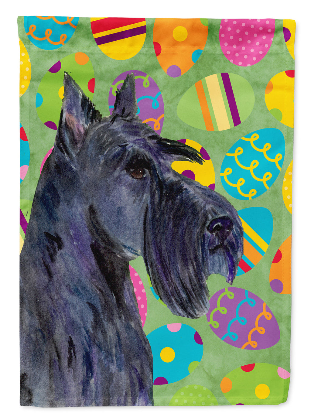 Scottish Terrier Easter Eggtravaganza Garden Flag Mailbox Decorative Yard Banner Outside Patio Artwork for Flower Beds, Garden Size, Multicolor