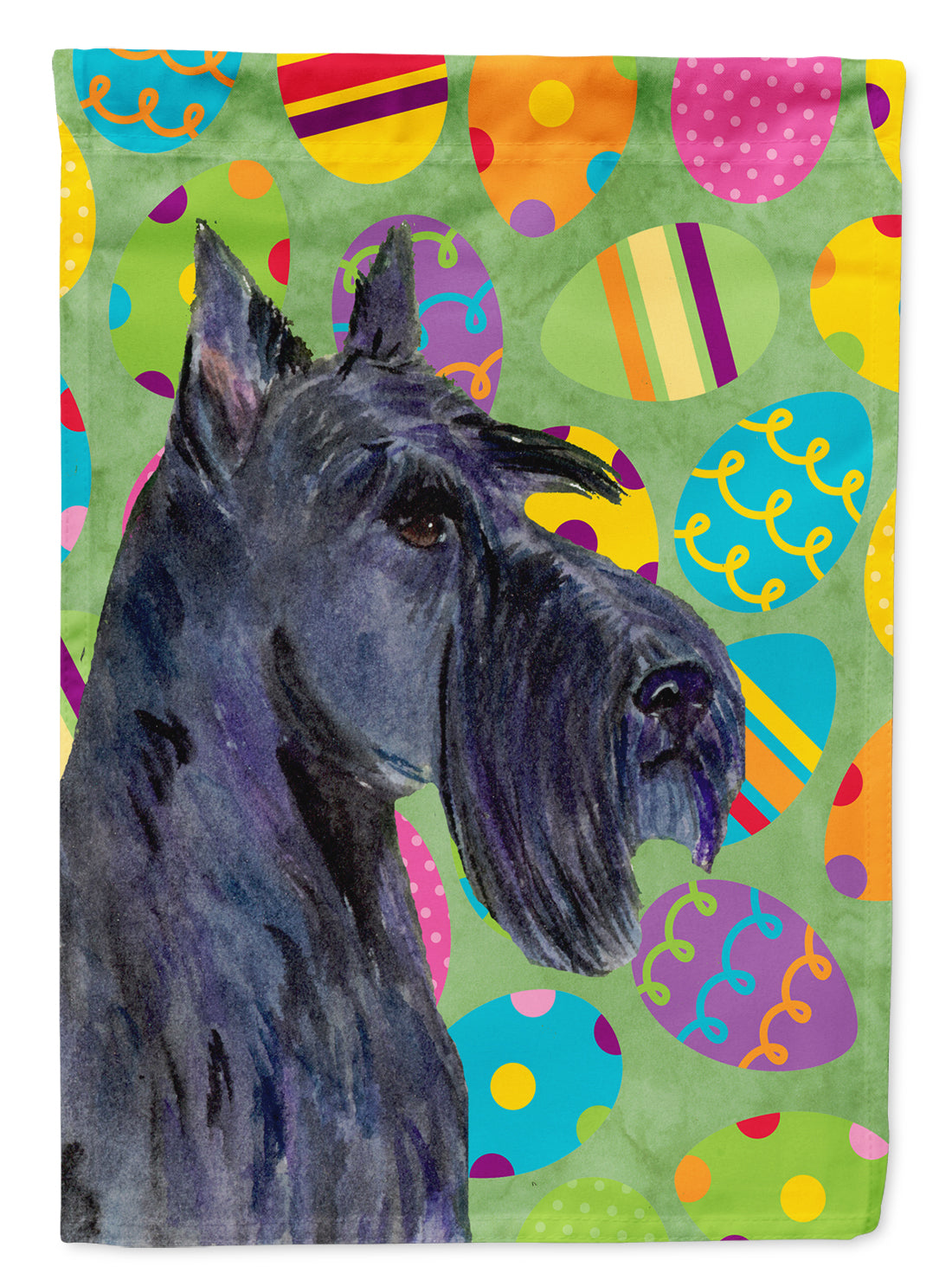 Scottish Terrier Easter Eggtravaganza Garden Flag Mailbox Decorative Yard Banner Outside Patio Artwork for Flower Beds, Garden Size, Multicolor