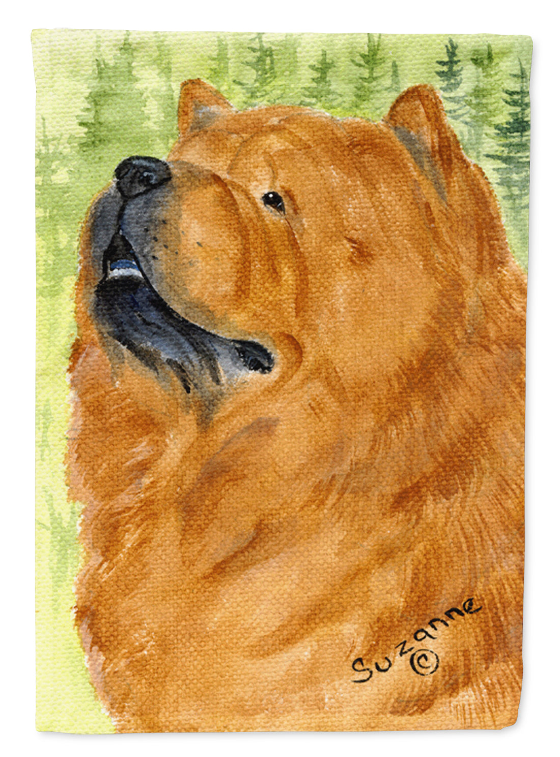 Chow Chow Garden Flag Mailbox Decorative Yard Banner Outside Patio Artwork for Flower Beds, Garden Size, Multicolor
