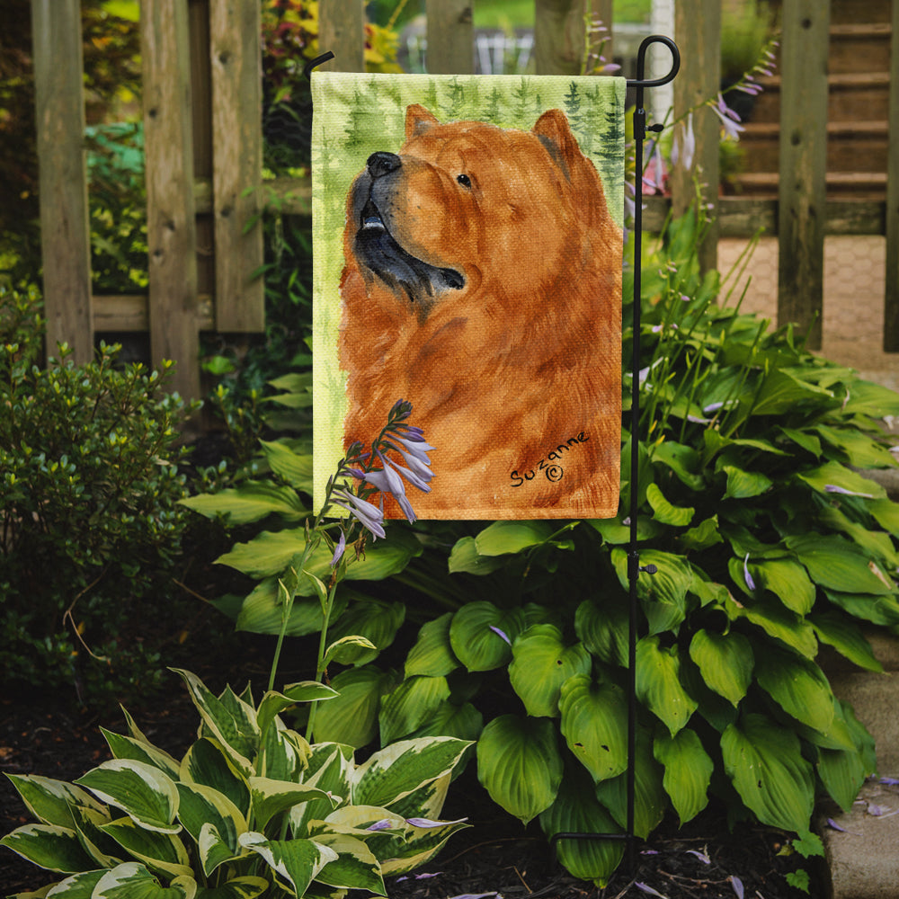 Chow Chow Garden Flag Mailbox Decorative Yard Banner Outside Patio Artwork for Flower Beds, Garden Size, Multicolor