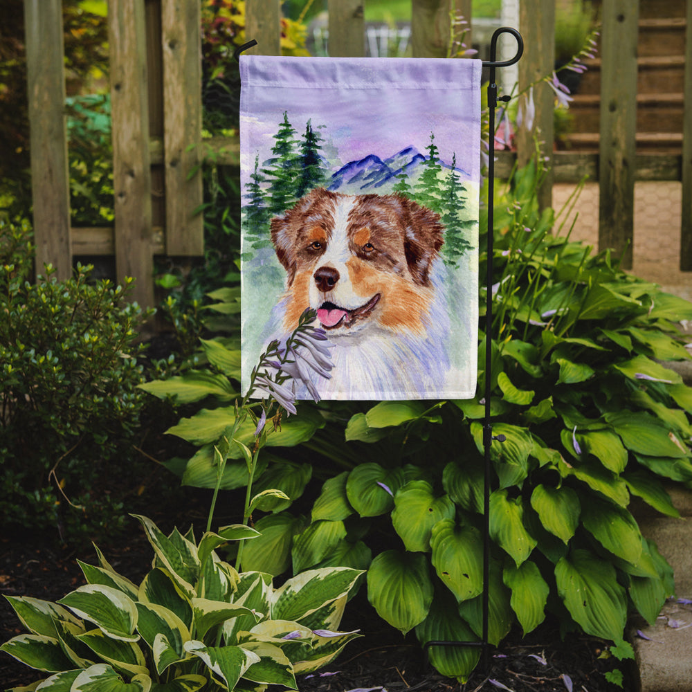 Australian Shepherd Garden Flag Mailbox Decorative Yard Banner Outside Patio Artwork for Flower Beds, Garden Size, Multicolor