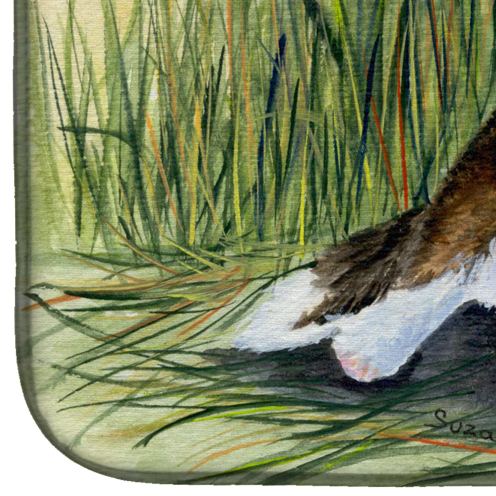 Corgi Dish Drying Mat Absorbent Dish Drying Mat Pad for Kitchen Counter Dish Drainer Mat for Countertop, 14 x 21", Multicolor
