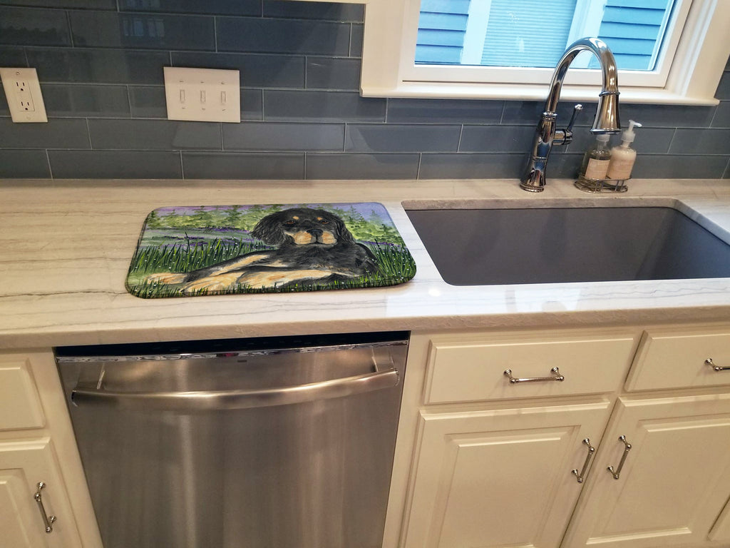 Gordon Setter Dish Drying Mat Absorbent Dish Drying Mat Pad for Kitchen Counter Dish Drainer Mat for Countertop, 14 x 21", Multicolor