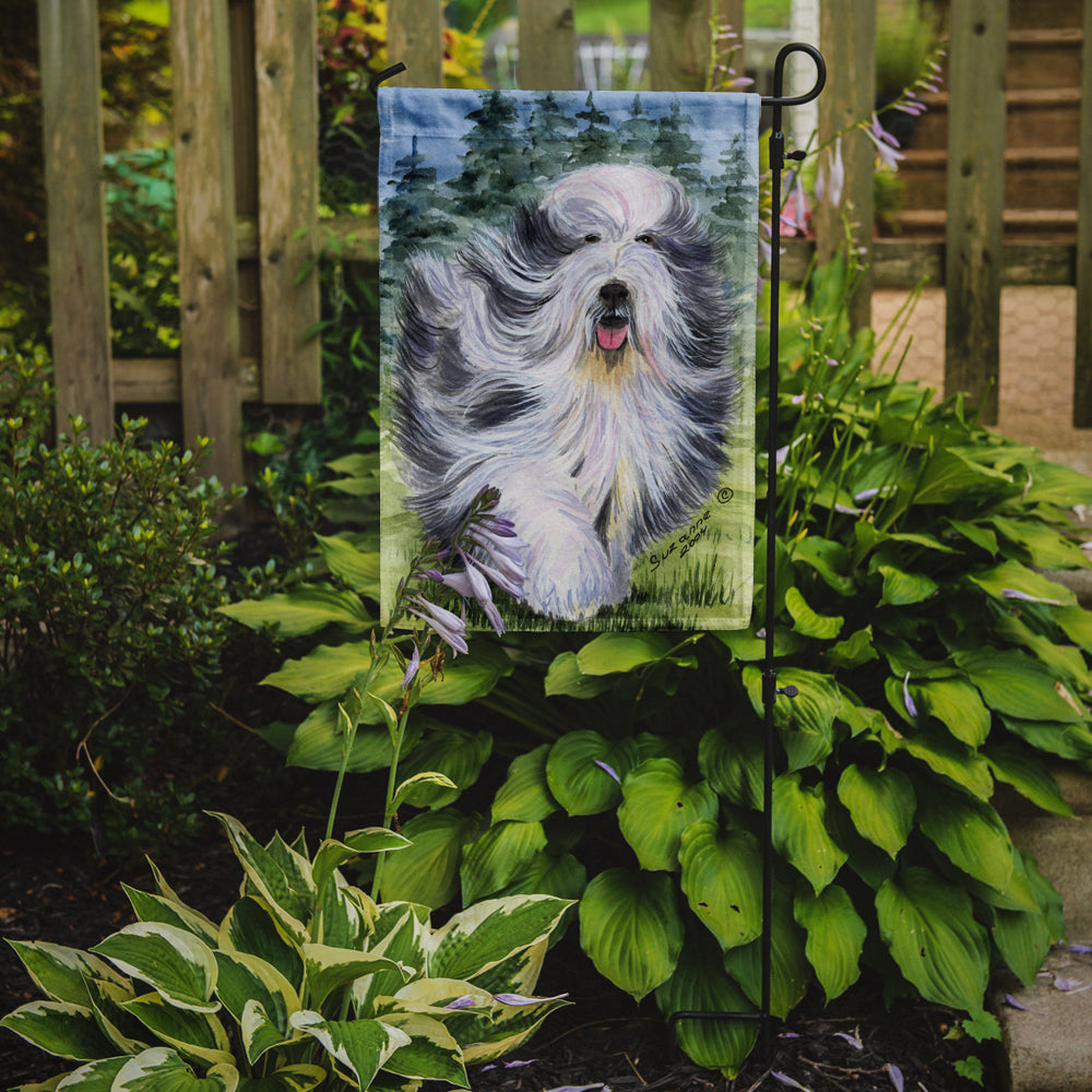 Bearded Collie Garden Flag Mailbox Decorative Yard Banner Outside Patio Artwork for Flower Beds, Garden Size, Multicolor