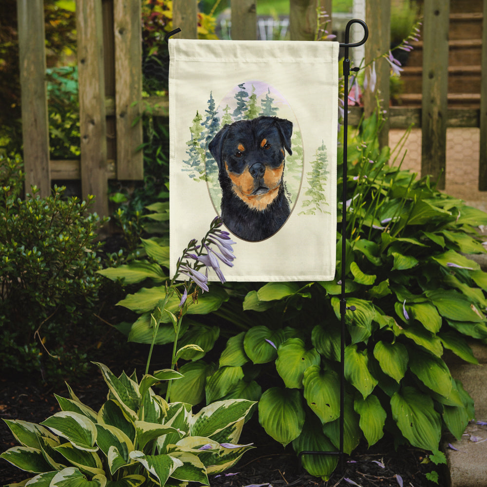 Rottweiler Garden Flag Mailbox Decorative Yard Banner Outside Patio Artwork for Flower Beds, Garden Size, Multicolor