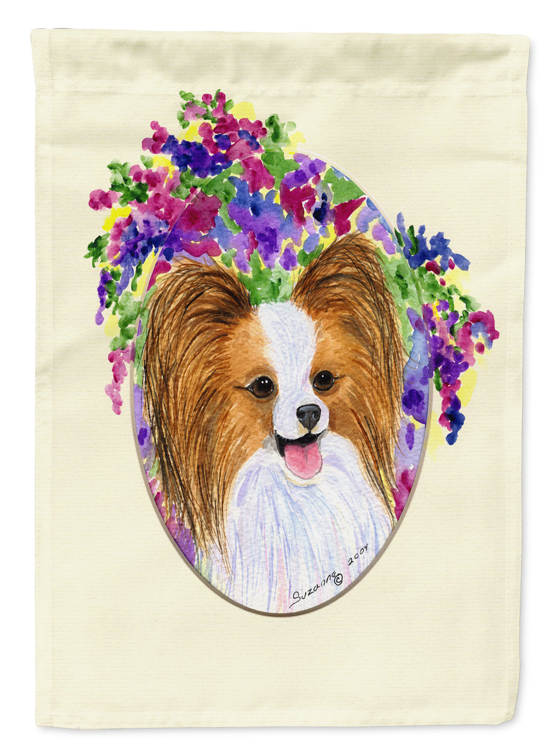 Papillon Garden Flag Mailbox Decorative Yard Banner Outside Patio Artwork for Flower Beds, Garden Size, Multicolor