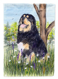 Tibetan Mastiff Garden Flag Mailbox Decorative Yard Banner Outside Patio Artwork for Flower Beds, Garden Size, Multicolor