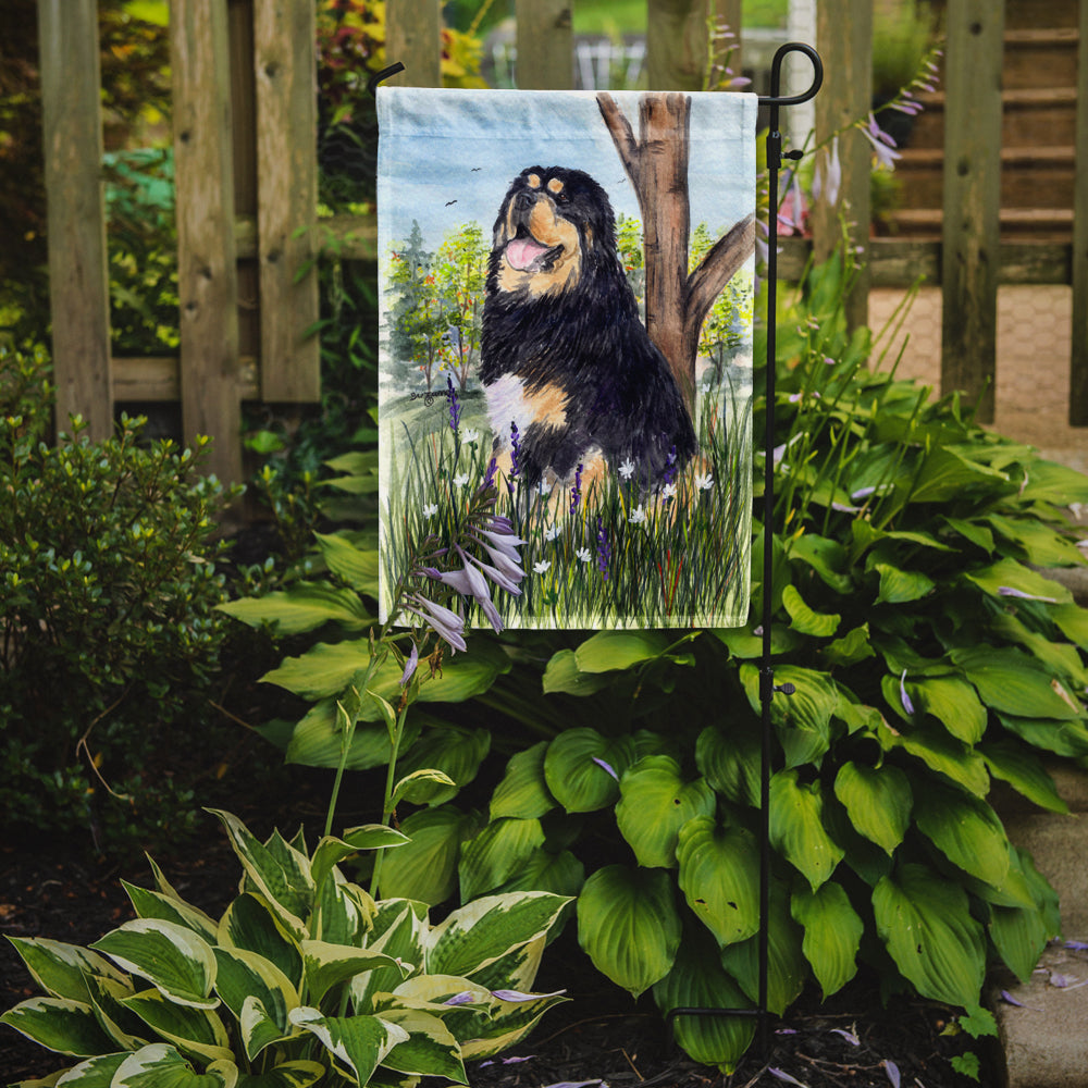 Tibetan Mastiff Garden Flag Mailbox Decorative Yard Banner Outside Patio Artwork for Flower Beds, Garden Size, Multicolor