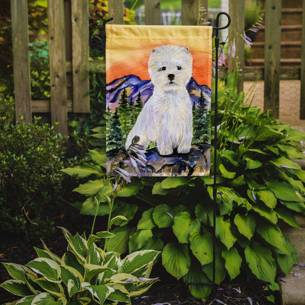 Westie Garden Flag Mailbox Decorative Yard Banner Outside Patio Artwork for Flower Beds, Garden Size, Multicolor