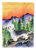 Dandie Dinmont Terrier Garden Flag Mailbox Decorative Yard Banner Outside Patio Artwork for Flower Beds, Garden Size, Multicolor