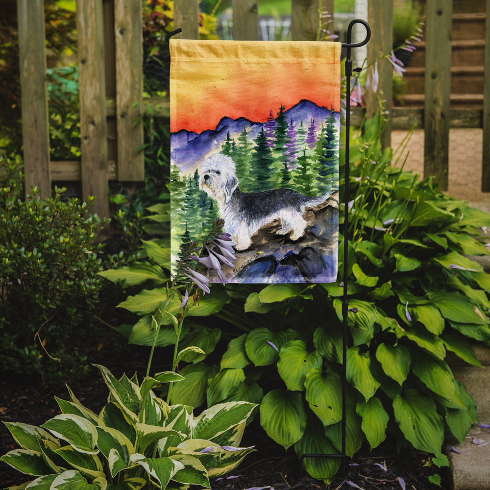 Dandie Dinmont Terrier Garden Flag Mailbox Decorative Yard Banner Outside Patio Artwork for Flower Beds, Garden Size, Multicolor