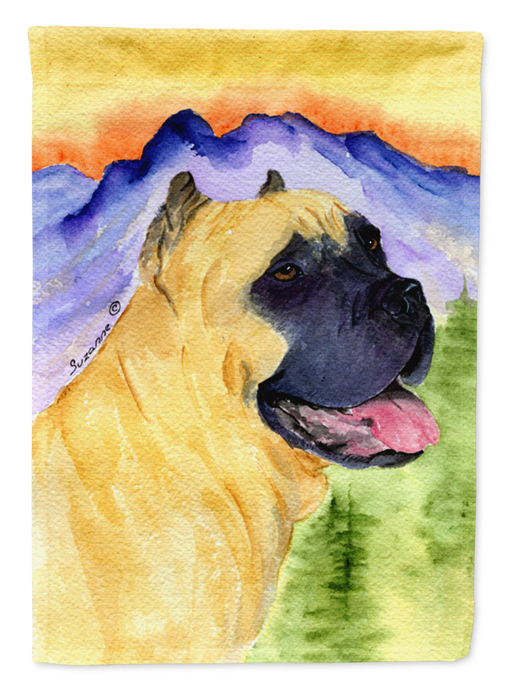 Cane Corso Garden Flag Mailbox Decorative Yard Banner Outside Patio Artwork for Flower Beds, Garden Size, Multicolor