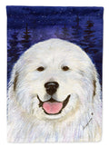 Great Pyrenees Garden Flag Mailbox Decorative Yard Banner Outside Patio Artwork for Flower Beds, Garden Size, Multicolor