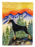 Doberman Garden Flag Mailbox Decorative Yard Banner Outside Patio Artwork for Flower Beds, Garden Size, Multicolor