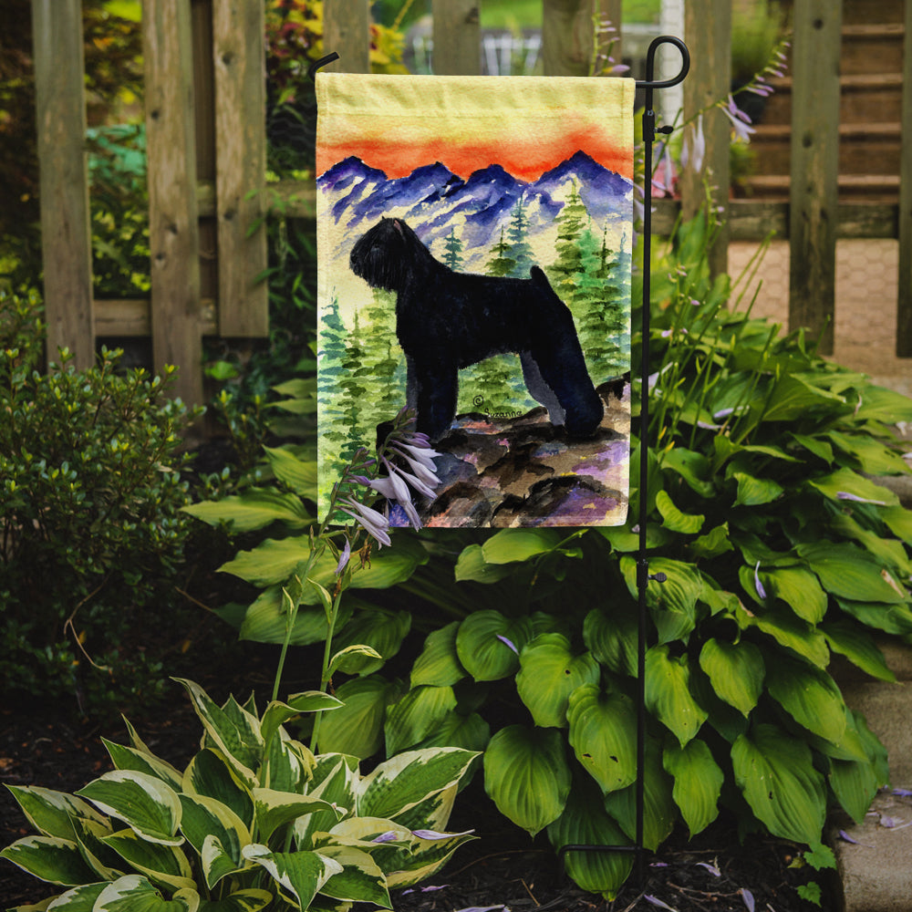 Bouvier des Flandres Garden Flag Mailbox Decorative Yard Banner Outside Patio Artwork for Flower Beds, Garden Size, Multicolor