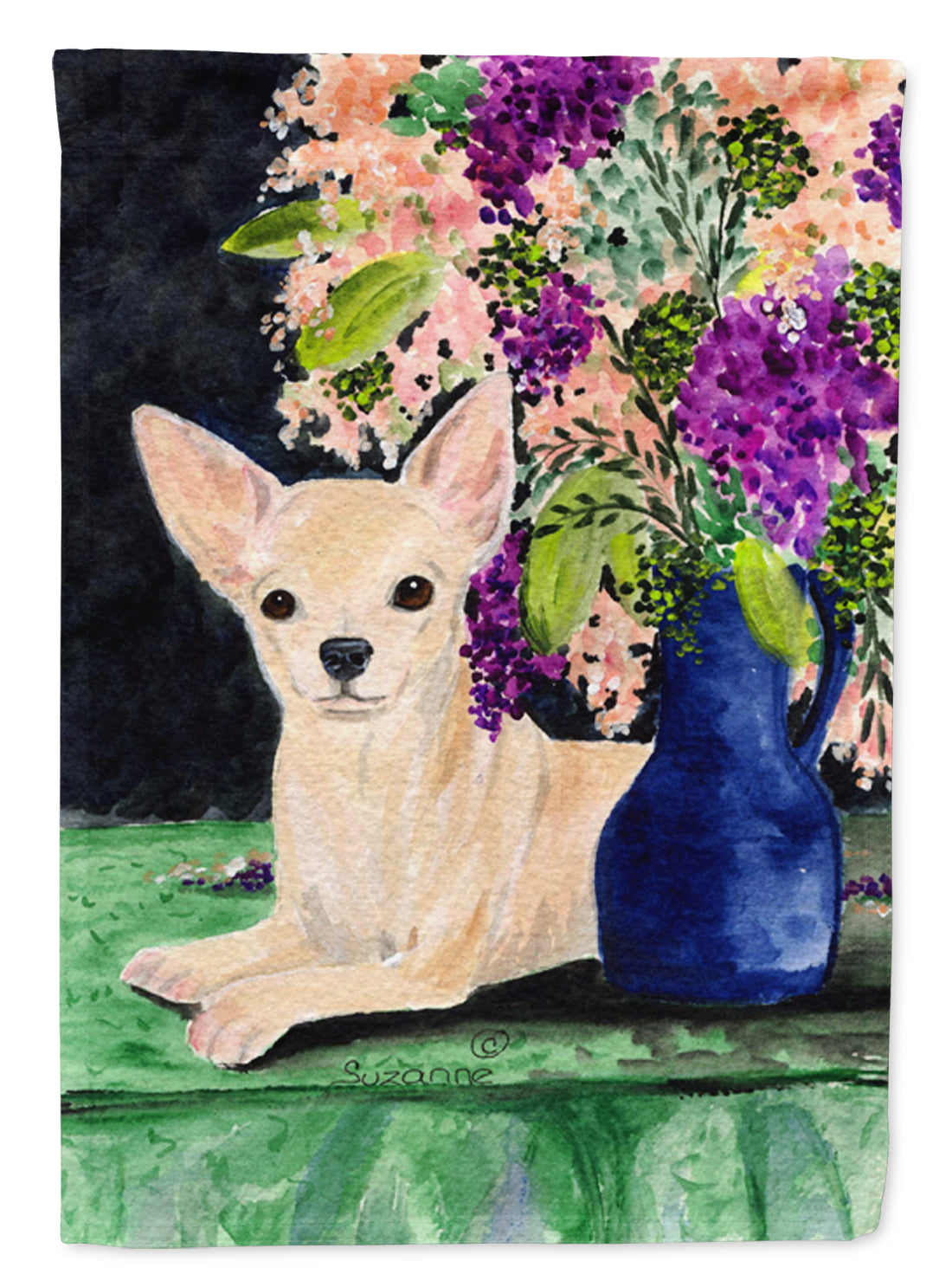 Chihuahua Garden Flag Mailbox Decorative Yard Banner Outside Patio Artwork for Flower Beds, Garden Size, Multicolor