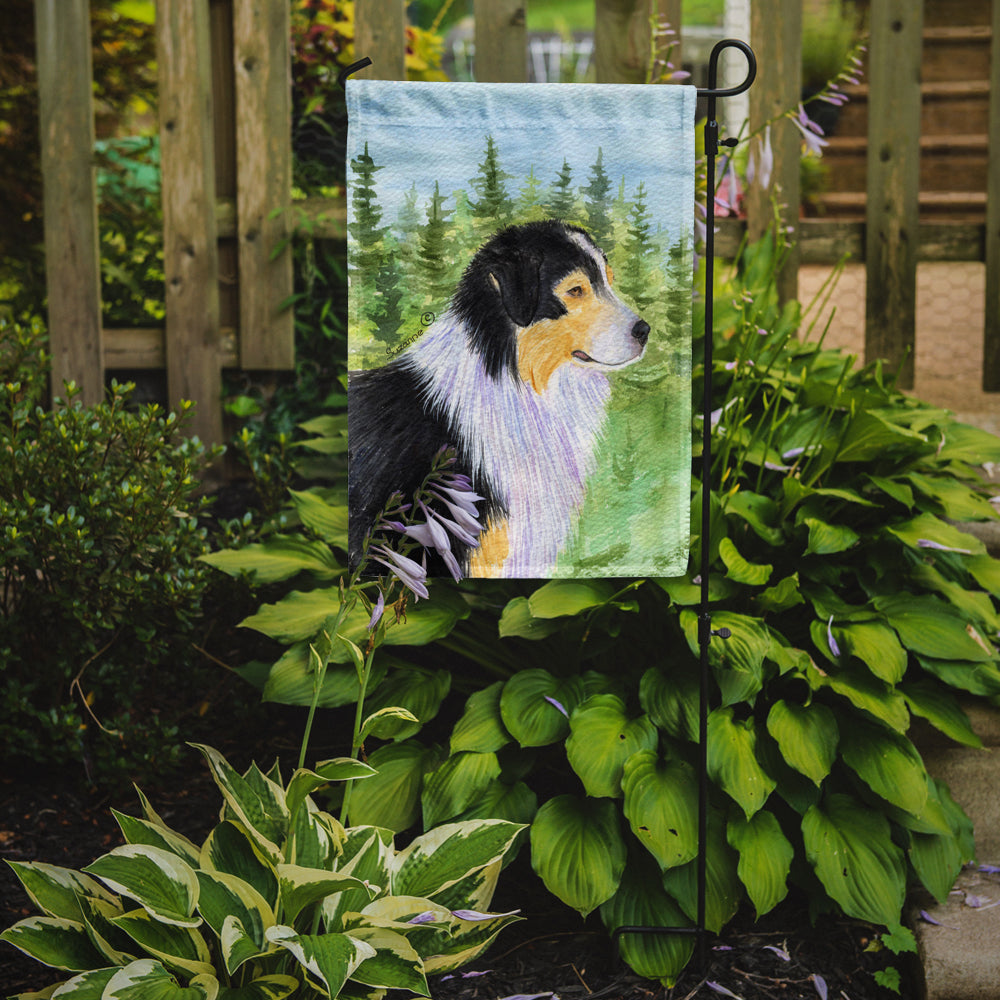 Australian Shepherd Garden Flag Mailbox Decorative Yard Banner Outside Patio Artwork for Flower Beds, Garden Size, Multicolor