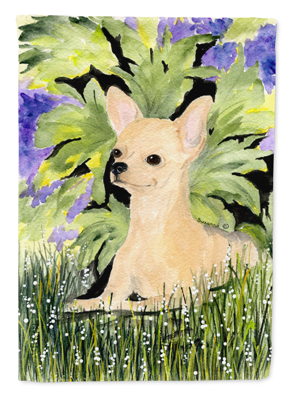 Chihuahua Garden Flag Mailbox Decorative Yard Banner Outside Patio Artwork for Flower Beds, Garden Size, Multicolor