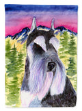 Schnauzer Garden Flag Mailbox Decorative Yard Banner Outside Patio Artwork for Flower Beds, Garden Size, Multicolor
