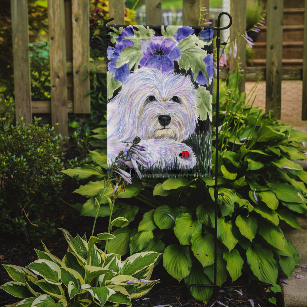 Coton de Tulear Garden Flag Mailbox Decorative Yard Banner Outside Patio Artwork for Flower Beds, Garden Size, Multicolor