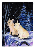 Starry Night French Bulldog Garden Flag Mailbox Decorative Yard Banner Outside Patio Artwork for Flower Beds, Garden Size, Multicolor