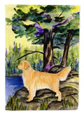 Golden Retriever Garden Flag Mailbox Decorative Yard Banner Outside Patio Artwork for Flower Beds, Garden Size, Multicolor