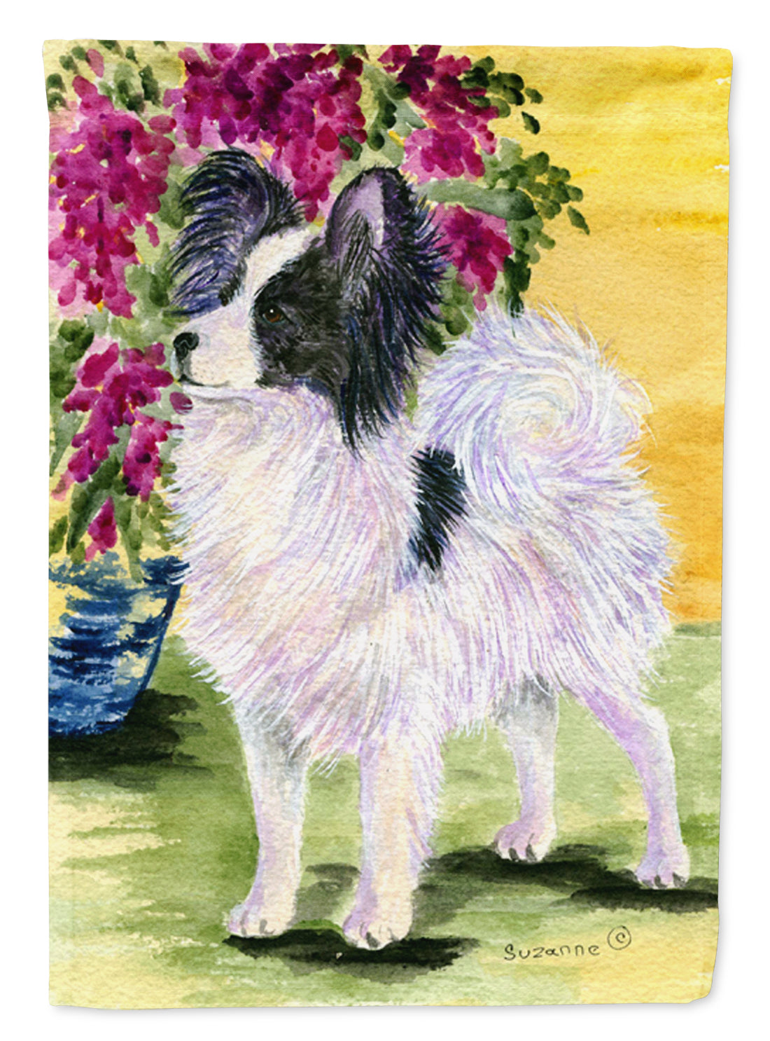 Papillon Garden Flag Mailbox Decorative Yard Banner Outside Patio Artwork for Flower Beds, Garden Size, Multicolor