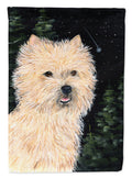 Starry Night Cairn Terrier Garden Flag Mailbox Decorative Yard Banner Outside Patio Artwork for Flower Beds, Garden Size, Multicolor